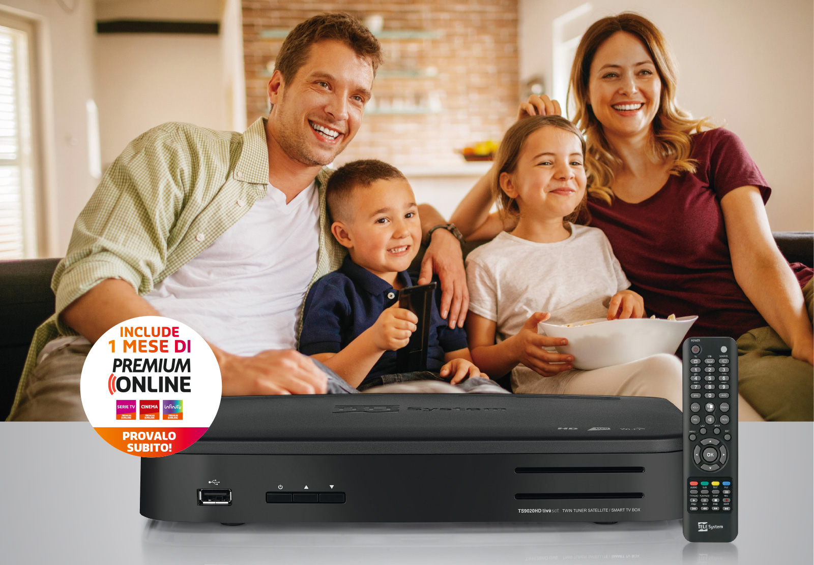 TS9020HD con Premium online