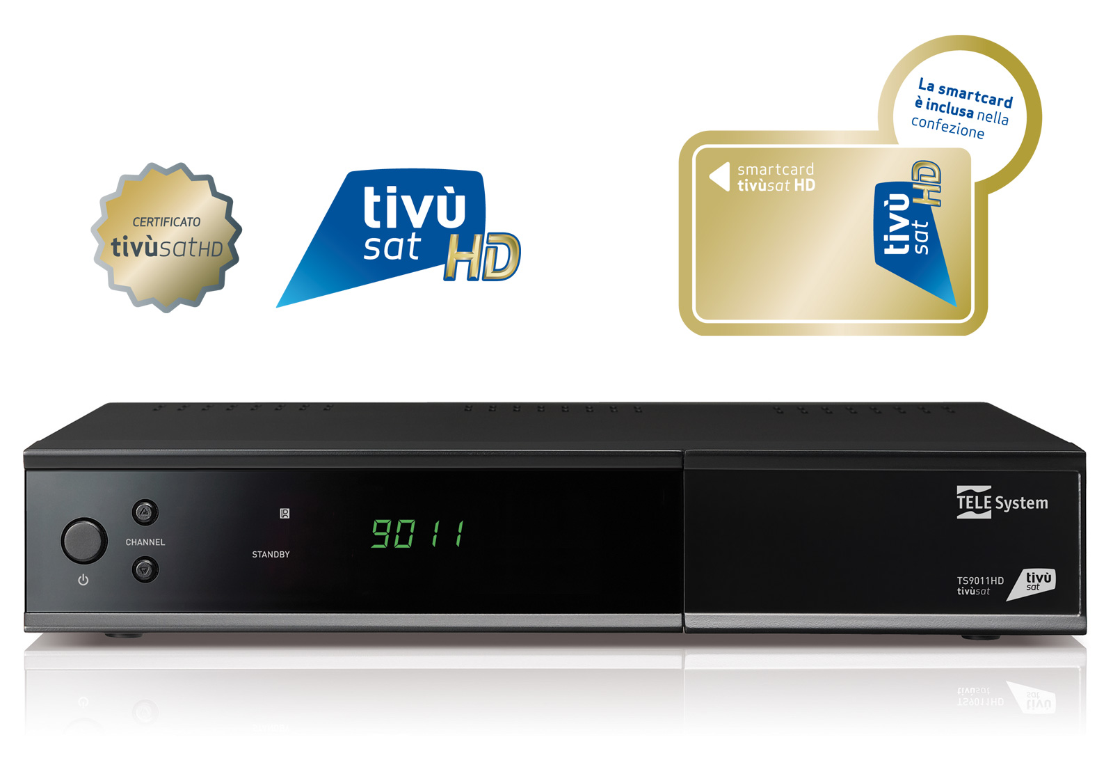 Decoder tivùsat HD TS9011HD Decoder tivùsat HD TS9011HD
