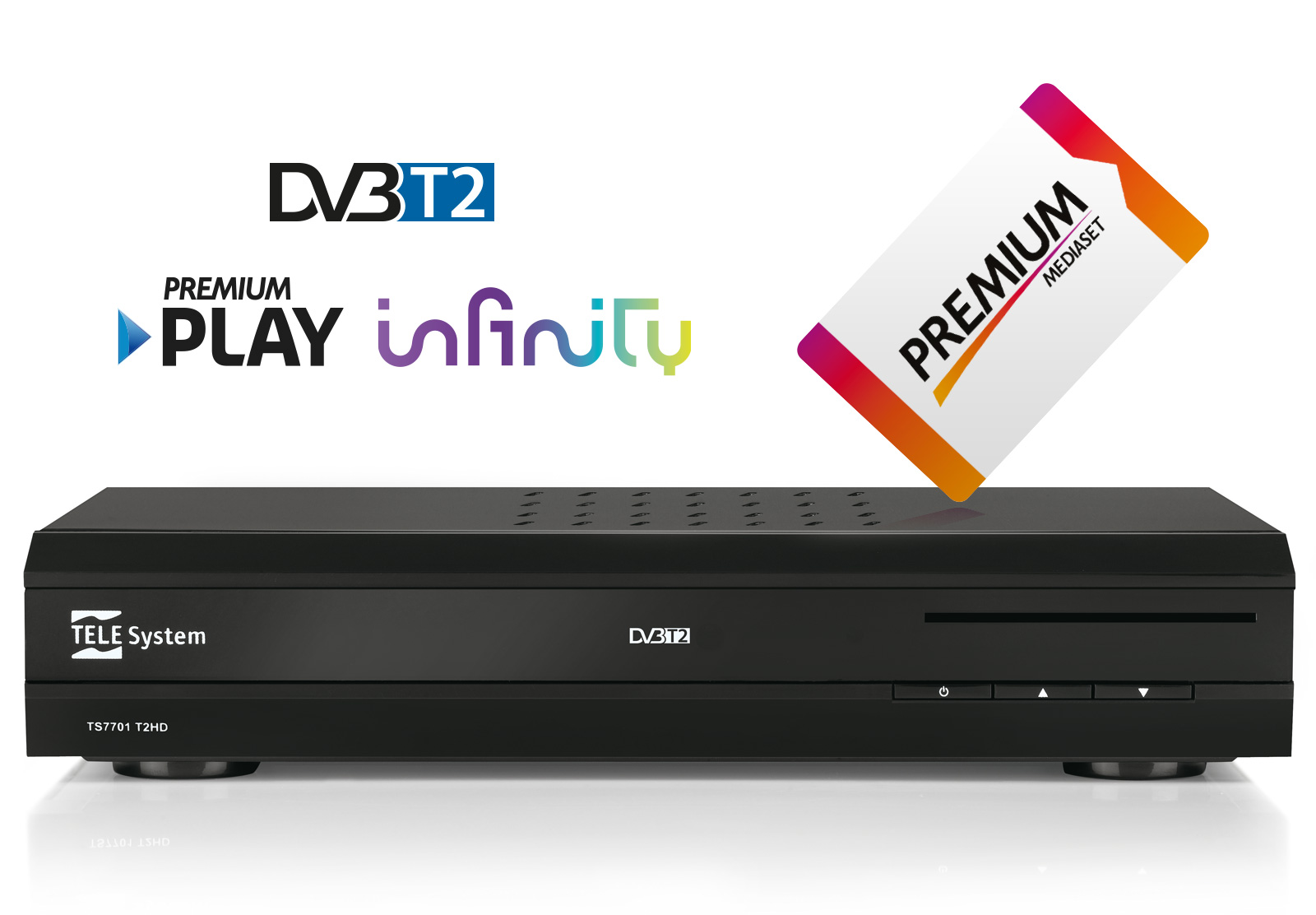smartbox digitale terrestre TS7701 TS7701 DVB-T2 HD