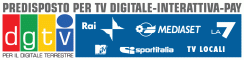 Bollino blu DGTVi Predisposto per TV digitale interattiva