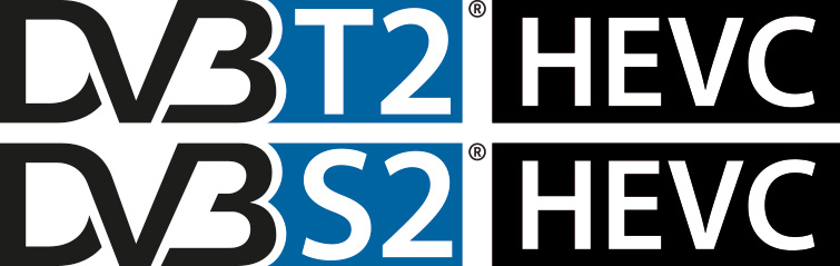 DVB-T2 DVB-S2 HEVC Digitale terrestre DVB-T2, satellitare DVB-S2 HEVC