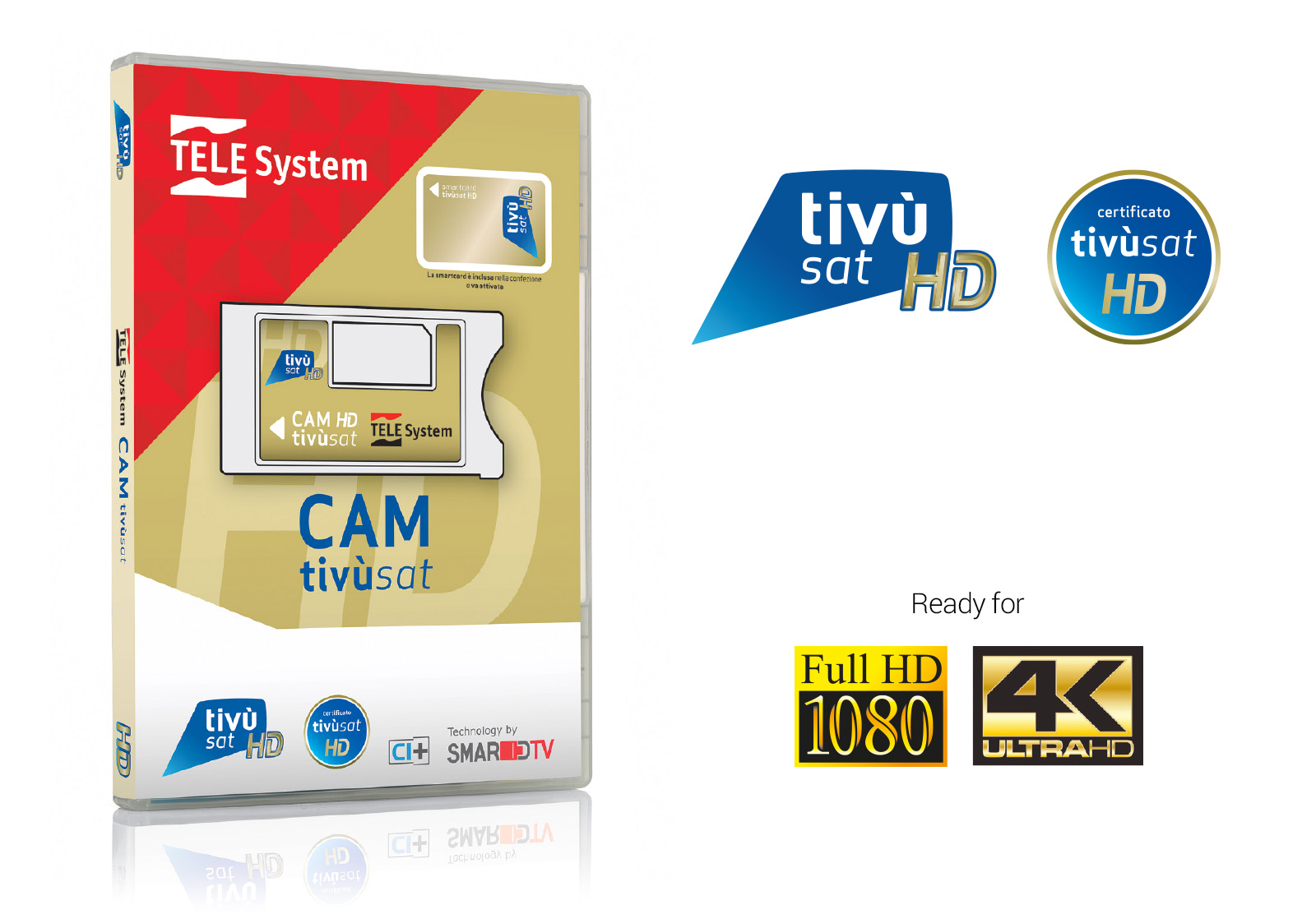 Smart CAM tivùsat HD UHD