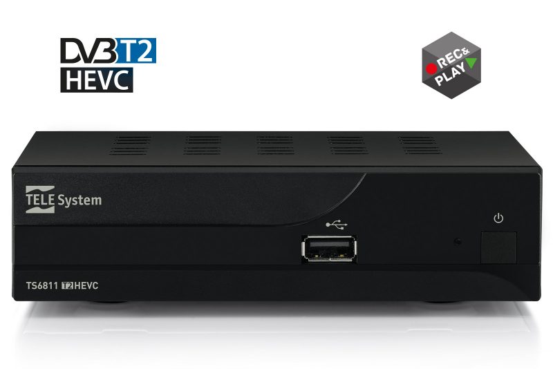 Ricevitore digitale TS6811 DVBT2 HEVC