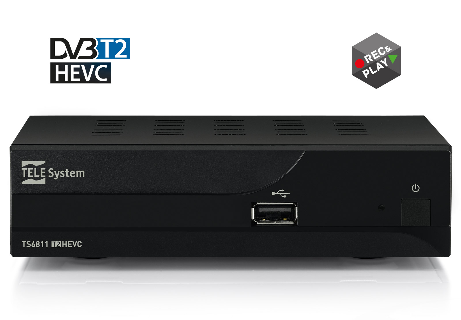 Digital Terrestrial HD H.265 Receiver - Video recorder and Media player