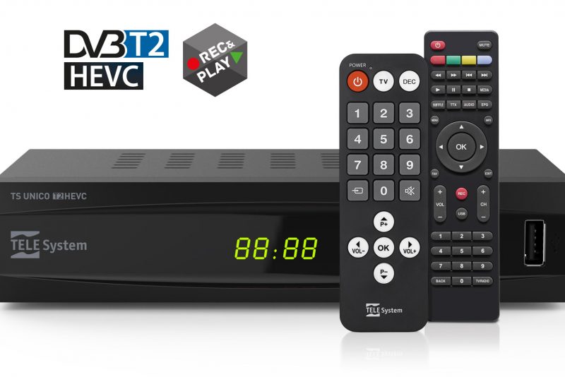 TS UNICO DVB-T2 HEVC