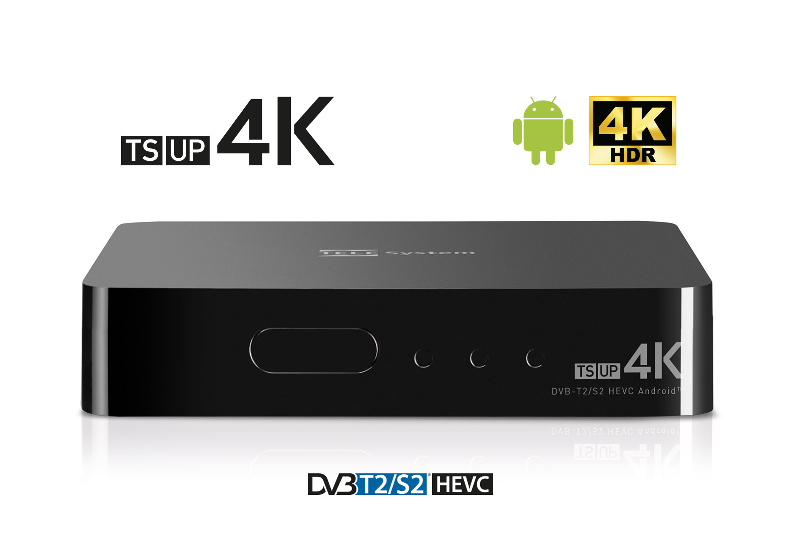 Decoder Android Ultra HD TS UP 4K