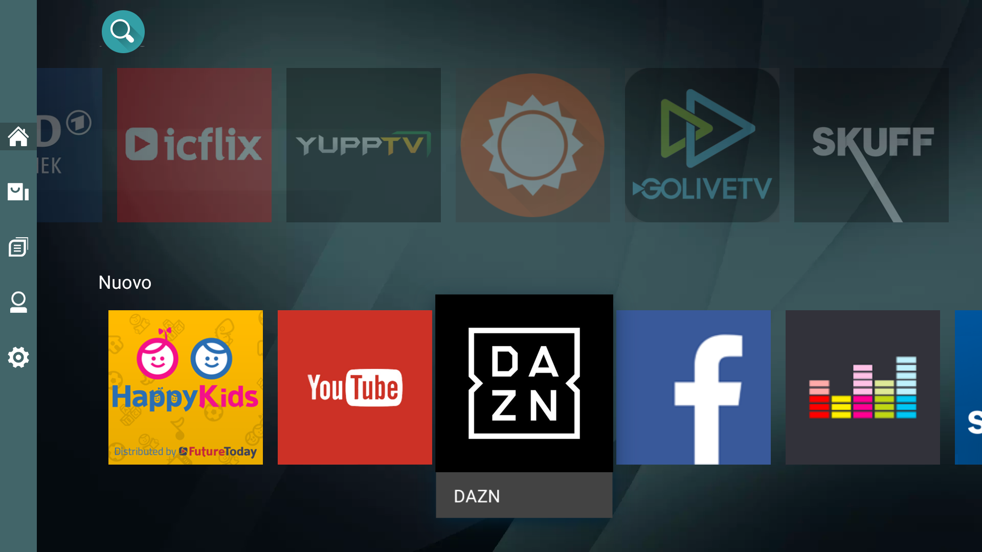 APP DAZN SU TELEVISORE SCARICARE