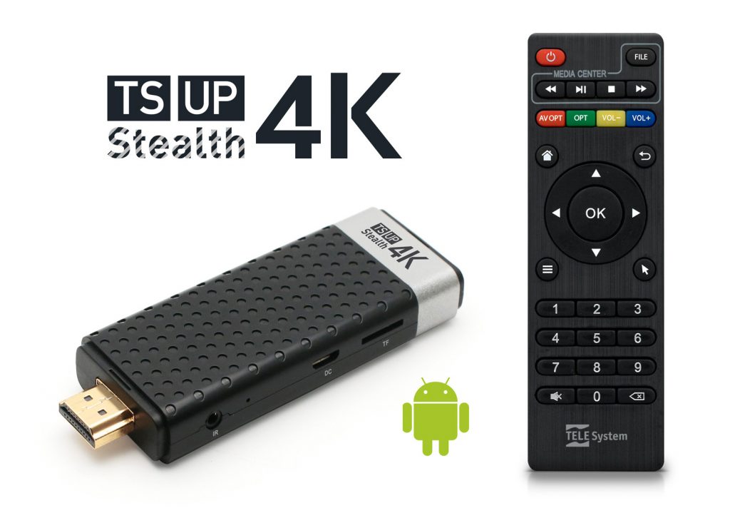 IP TV Box UHD - TS UP 4K Stealth