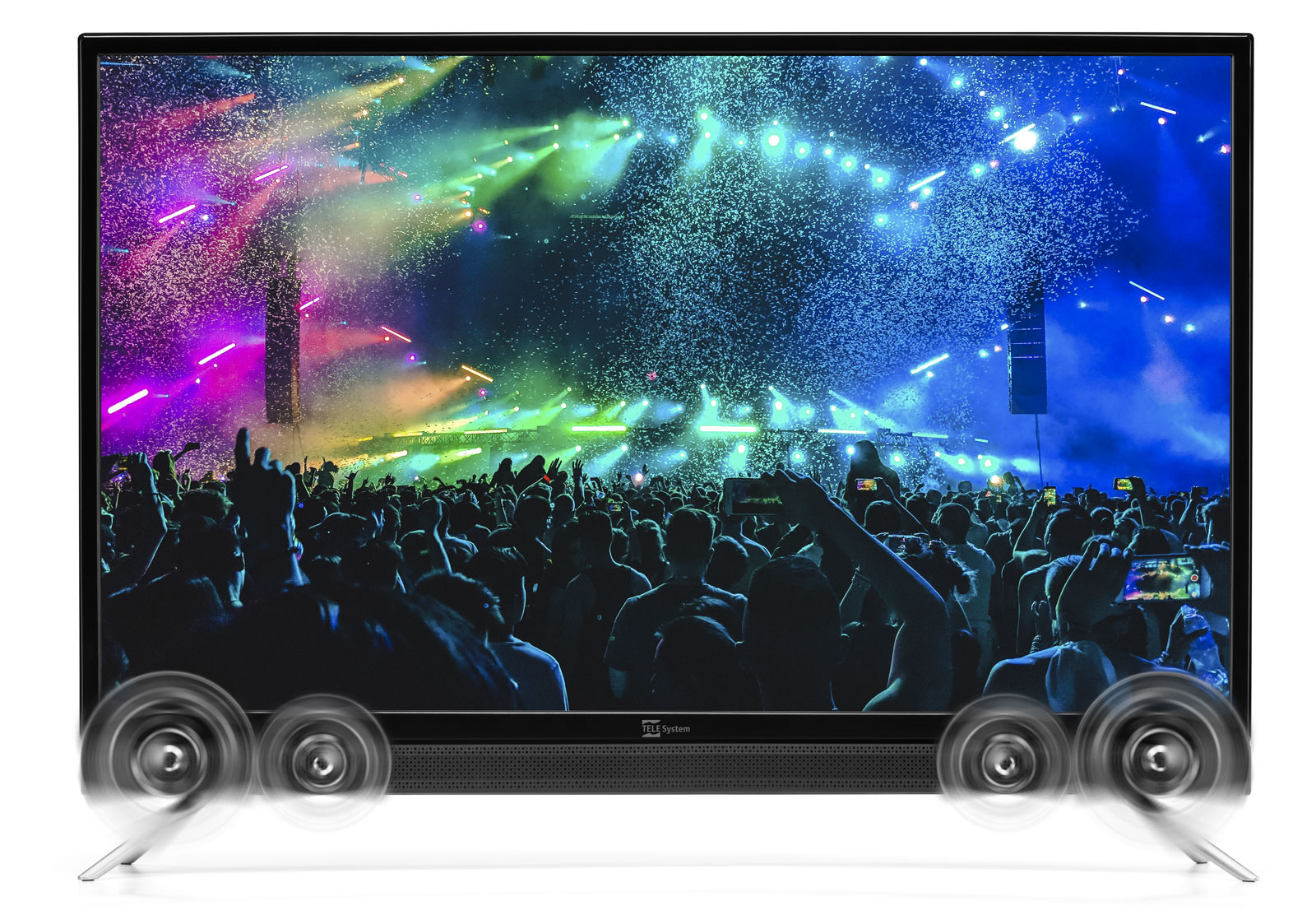 SMART TV Android 32 pollici con soundbar