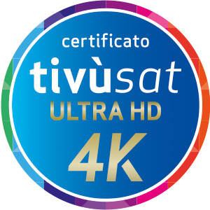 Certificato UHD 4K tivùsat