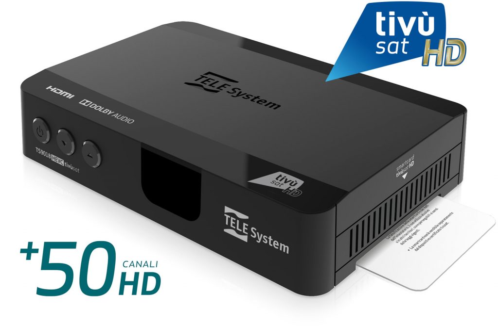 Decoder TS9018 HEVC tivùsat