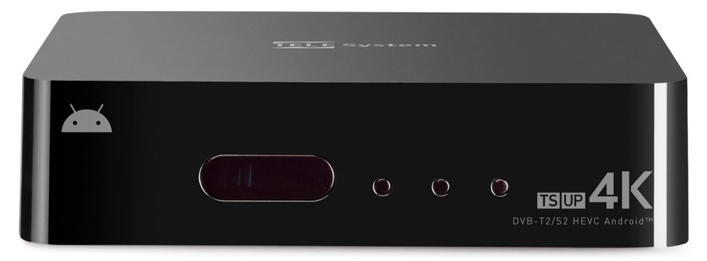 Decoder Android 9 Digitale terrestre e satellitare TS UP 4K COMBO