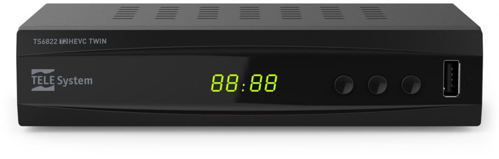 Decoder TS6822 twin tuner e videoregistratore digitale terrestre