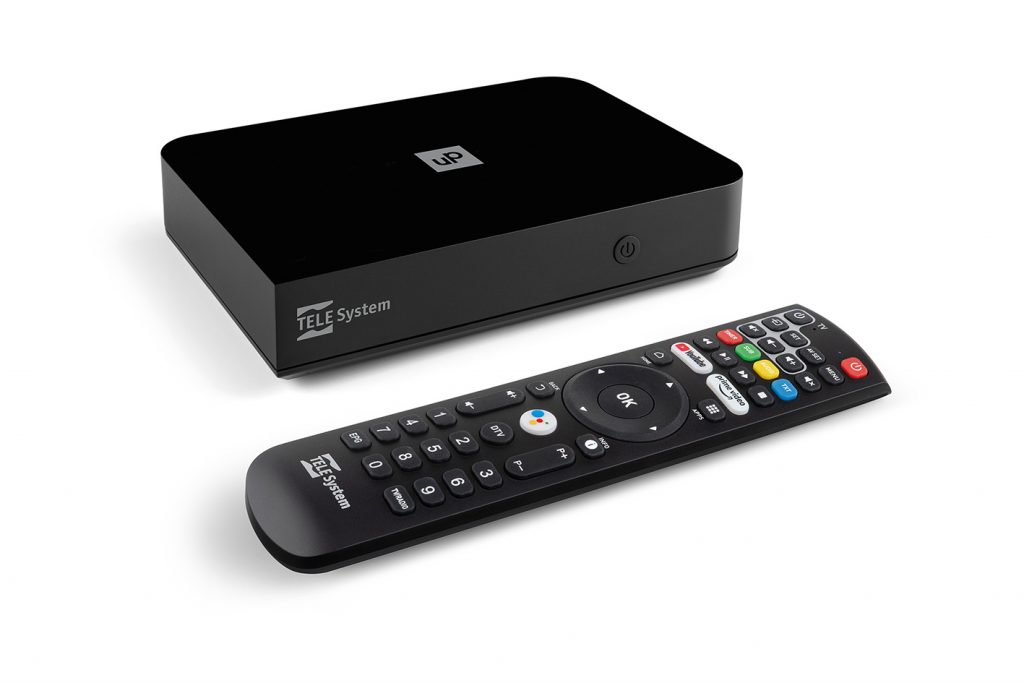 Smart Box: Decoder Google Android TV - Smart TV - TELE System