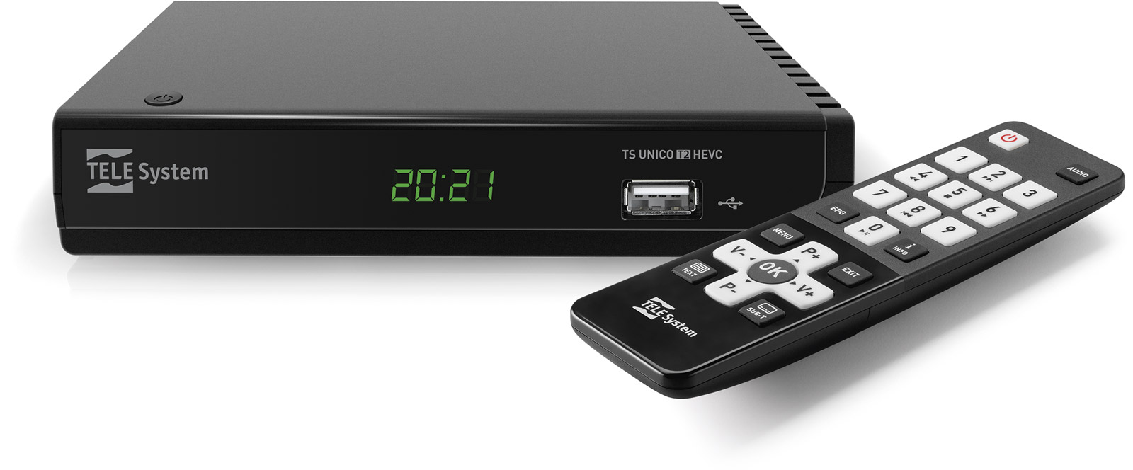 Decoder HD con telecomando semplice