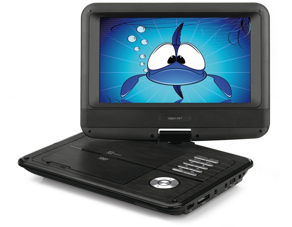 Lettore DVD portatile 9" e Media player USB / SD card