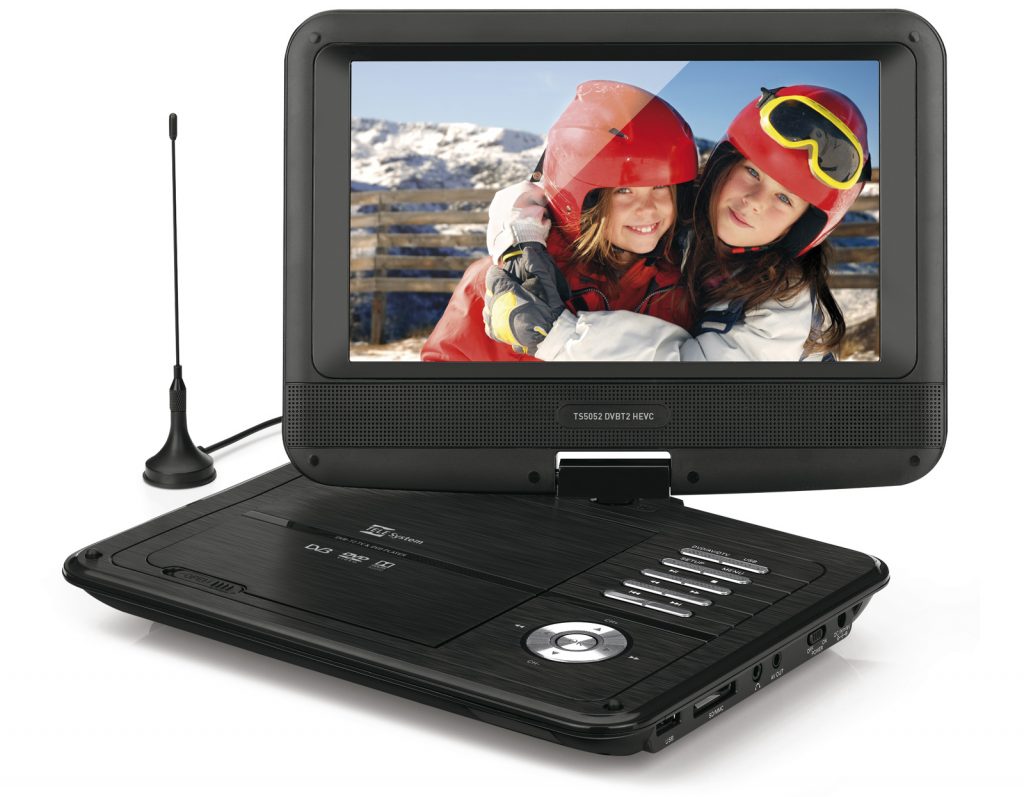 TV e DVD portatile TS5052 DVB-T2 HEVC