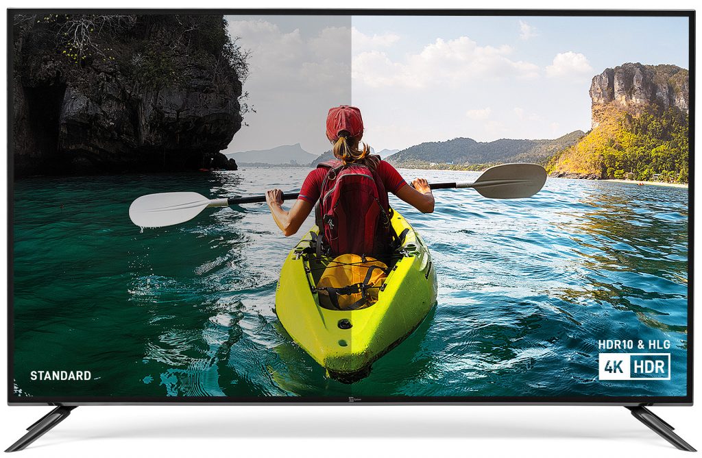 TV 4K HDR (HDR10 e HLG)