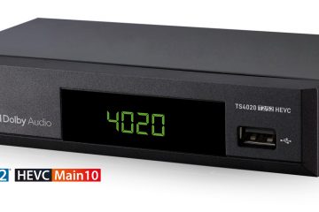 Decoder DVBT2/S2 TS4020 combo
