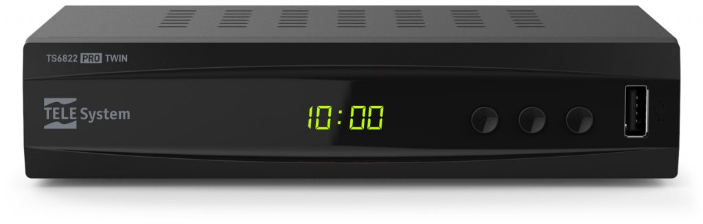 TELESYSTEM - Decoder Digitale Terrestre TS6822 Pro DVB-T / T2 HD HDMI / USB  2.0 Vvideoregistratore con Telecomando - Nero - ePrice