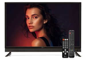 TV 32" con soundbar integrata