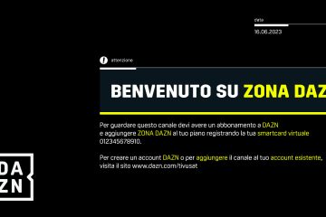 TV sat - DAZN su tivùsat