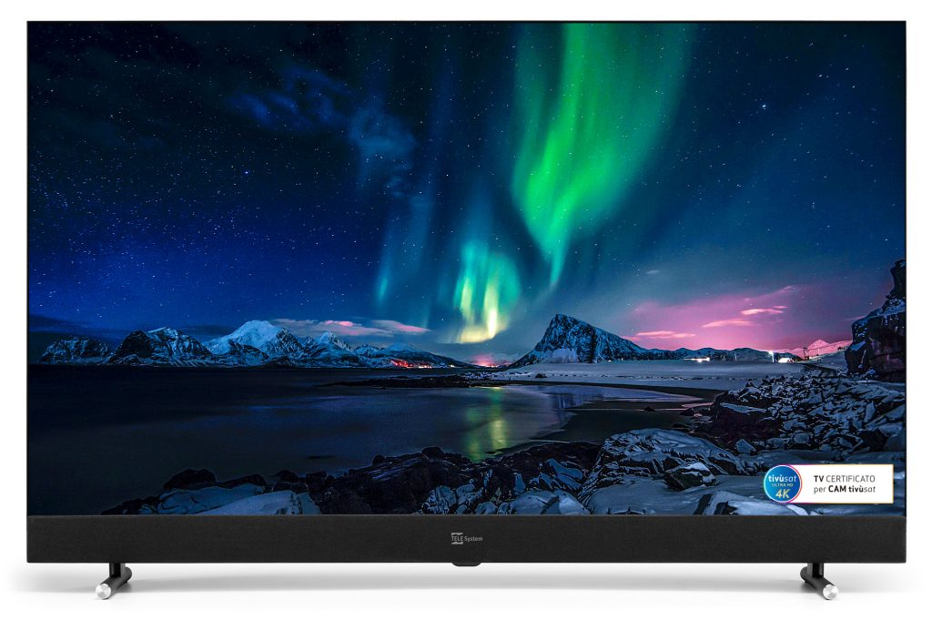 Smart TV QLED 43 pollici con soudbar integrata 