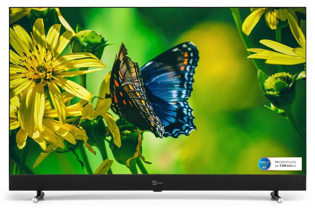 Smart TV QLED 50 pollici con soudbar integrata 