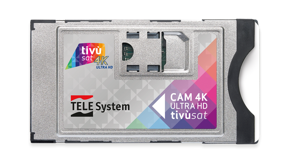 Compra la CAM tivùsat 4K