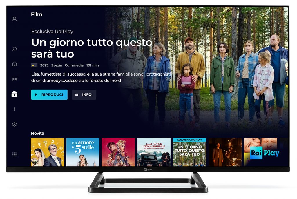 Android TV 32 pollici HbbTV