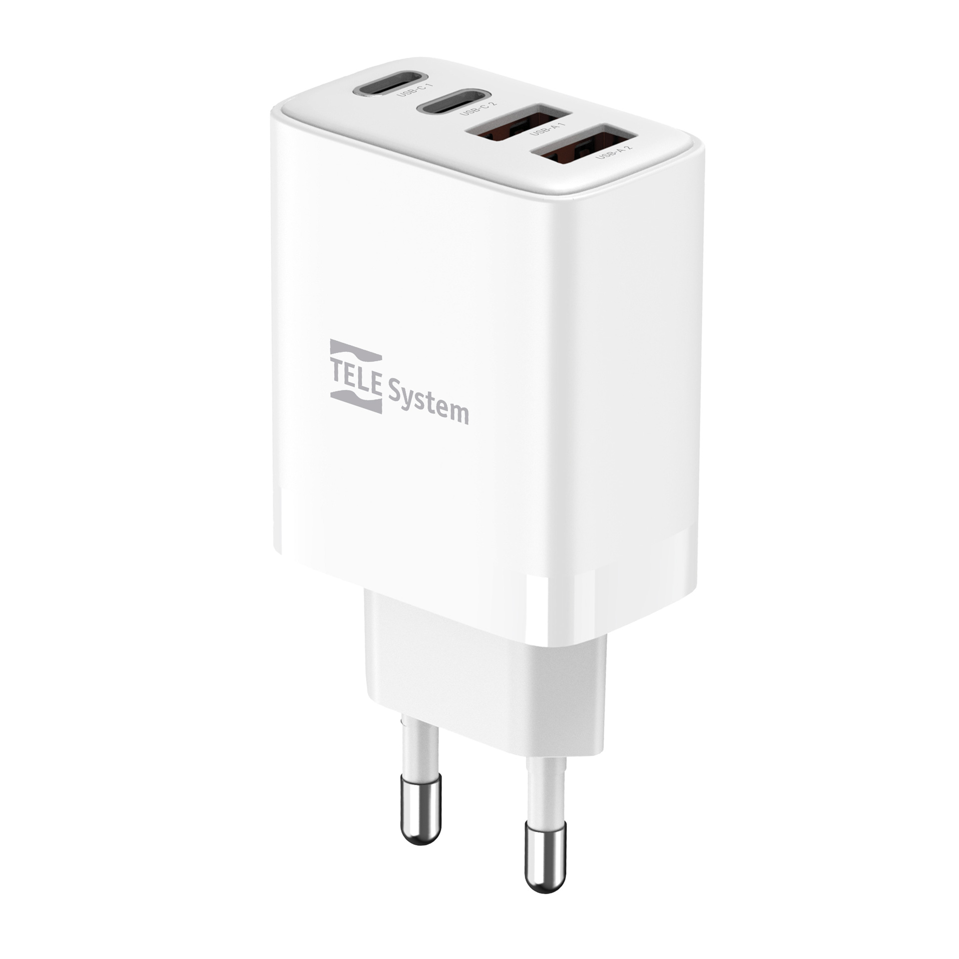 Caricabatterie 4 porte USB TS833 EU 40W PD