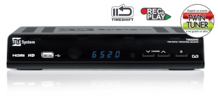 TS6520HD Box Digitale Terrestre - Zapper Alta Definizione