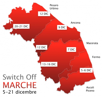 Digitale terrestre Marche - Switch Off