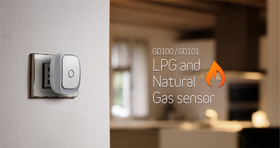 LPG and natural gas sensor