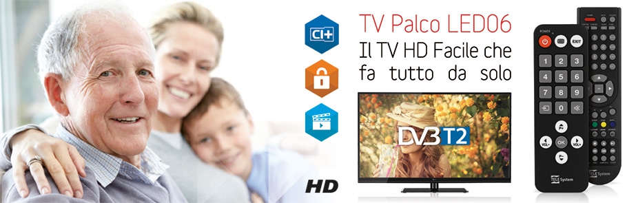 TV LED HD DVB-T2