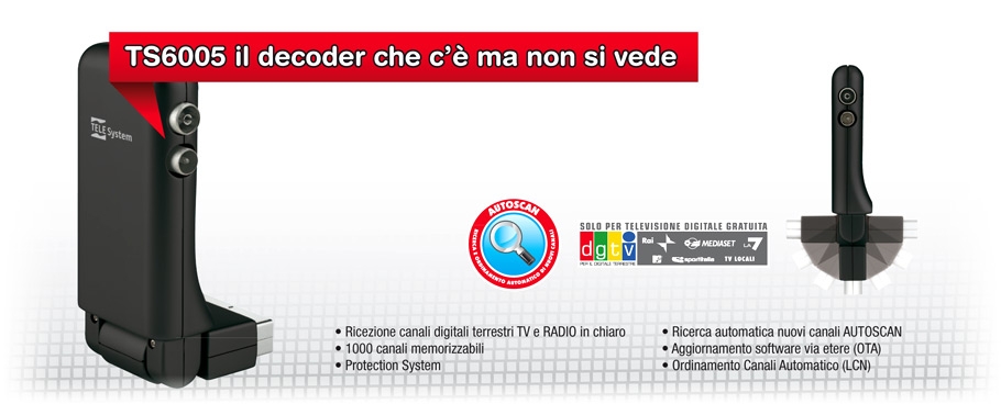 TS6005: il decoder che c'è ma non si vede